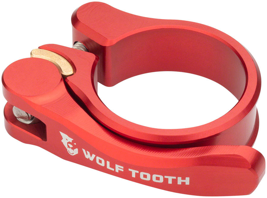 Wolf Tooth Components Quick Release Seatpost Clamp QR Red