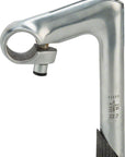 Zoom HE 1" Quill Stem - 80mm 25.4 Clamp -17 22.2-24tpi Quill Aluminum Silver