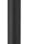Tija de sillín de aleación WHISKY No.7 - 27,2 x 400 mm, 0 mm de desplazamiento, negro mate