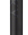 Tija de sillín de aleación WHISKY No.7 - 30,9 x 400 mm, 0 mm de desplazamiento, negro mate