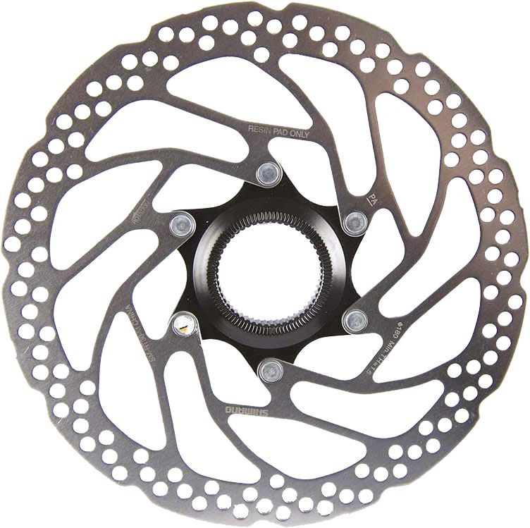 Rotor Shimano SM-RT30 con anillo de bloqueo de 160 mm