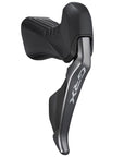 Maneta de cambio/freno hidráulico Shimano GRX ST-RX815 Di2 de 11 velocidades y manillar abatible derecho. Pinza de montaje plano BR-RX810, manguera de 1700 mm prepurgada.