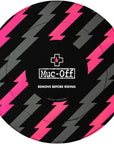 Cubiertas de freno de disco Muc-Off negras/rosas