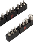 Prestacycle Bicycle Tool Bits 18 Piece Pro Nickel Plated S2 Bit Set