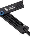 Llave hexagonal Wolf Tooth de 6 puntas - Multiherramienta azul