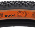 Neumático WTB Vulpine - 700 x 45 TCS Tubeless plegable negro/bronceado ligero/rodamiento rápido doble DNA SG