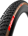Vittoria Terreno T70 Coarse Loose Tire - 700 x 45 Tubeless Folding BLK/Brown Gravel Endurance Graphene G2.0