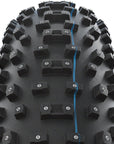 Neumático Schwalbe Al Mighty - 26 x 4.8" Tubeless Plegable BLK Evolution Line Addix Speed Grip Super Ground E-25 con clavos