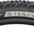 Neumático Teravail Ehline - 27,5 x 2,5 sin cámara, plegable, negro, compuesto rápido y duradero