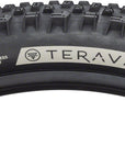 Neumático Teravail Honcho - 27,5 x 2,6 Tubeless plegable BLK compuesto de agarre ligero y flexible
