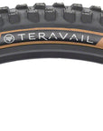 Neumático Teravail Kessel - 29 x 2,5 sin cámara, plegable, color tostado, compuesto Durable Grip Plus