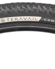 Neumático Teravail Cannonball - 700 x 47 Tubeless Plegable Negro Ligero y Flexible