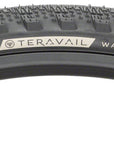 Neumático Teravail Washburn - 700 x 42 sin cámara, plegable, negro, duradero