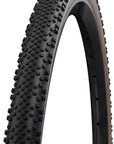 Neumático Schwalbe G-One Bite - 700 x 38 Tubeless Plegable Negro/Bronce Performance Line Race Guard Addix