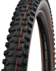 Neumático Schwalbe Hans Dampf - 27,5 x 2,6 Tubeless Plegable Negro/Bronce Evolution Line Super Trail Addix Soft