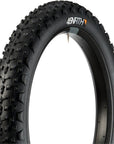 45NRTH Dillinger 4 Tire - 26 x 4 Tubeless Folding BLK 120 TPI 240 Concave Carbide Aluminum Studs