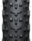 45NRTH Dillinger 4 Tire - 26 x 4 Tubeless Folding BLK 60tpi 240 Carbide Steel Studs