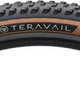Neumático Teravail Drawpoint - 29 x 2,4 sin cámara, plegable, color tostado, compuesto de agarre duradero