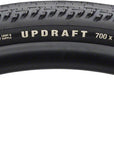 Neumático Teravail Updraft - 700 x 45 Tubeless Plegable Negro Compuesto Ligero, Flexible y Rápido