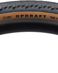 Neumático Teravail Updraft - 700 x 45 sin cámara, plegable, color tostado, ligero, flexible, compuesto rápido
