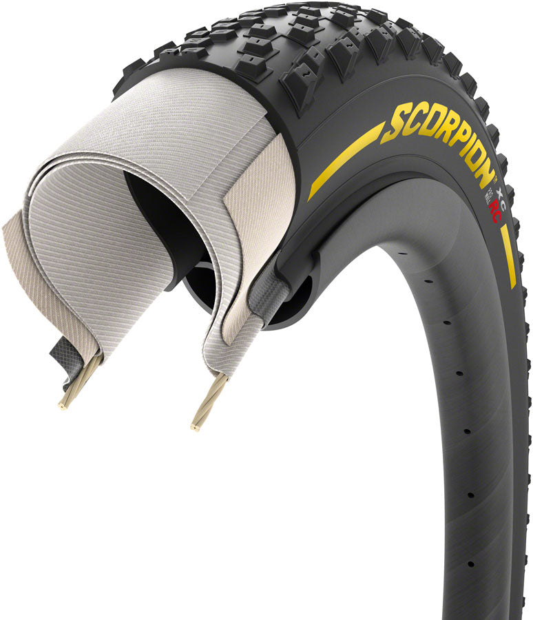 Neumático Pirelli Scorpion XC RC - 29 x 2,4 Tubeless plegable YLW Label Team Edition