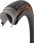 Pirelli Cinturato Adventure Tire - 700 x 40 Tubeless Folding Classic Tan TechWALL+ Pro Gravel