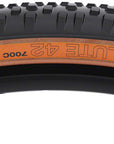 WTB Resolute Tire - 700 x 42 TCS Tubeless Folding BLK/Tan Light/Fast Rolling Dual DNA SG2