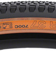 WTB Riddler Tire - 700 x 37 TCS Tubeless Folding BLK/Tan Light/Fast Rolling Dual DNA SG