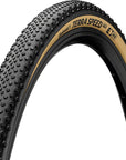 Continental Terra Speed Tire - 700 x 35 Tubeless Folding BLK/Cream BLKChili ProTection E25
