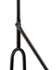 Manillar de bicicleta de tres puntos de fijación Dimension, color negro