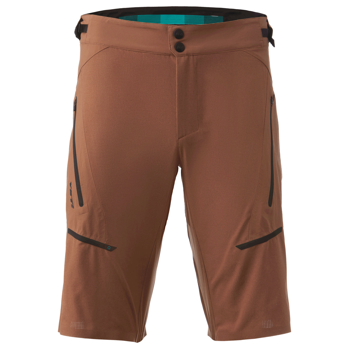 Yeti Cycles Turq Dot Air Shorts Loam
