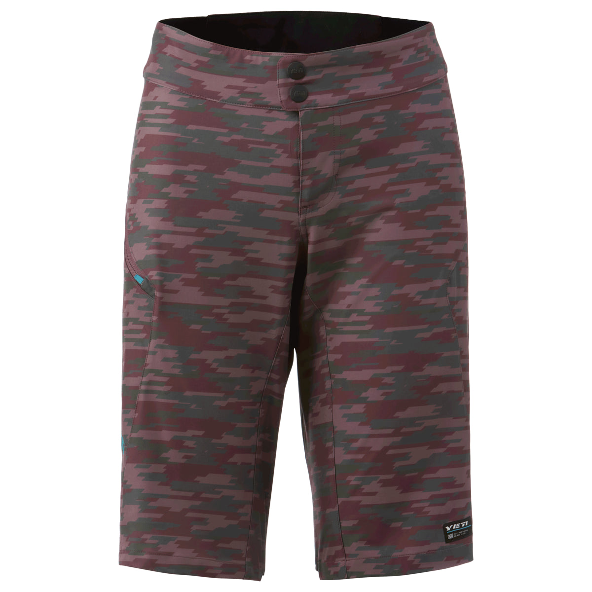 Yeti Cycles Women's Dawson Shorts Dusty Purple Camo