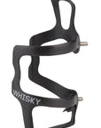 Portabotellas de carbono WHISKY No.9 SEL - Entrada lateral izquierda, negro mate