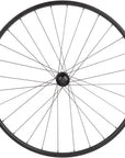 Quality Wheels Value Double Wall Series Disc Front Wheel - 650b QR x 100mm Center-Lock BLK