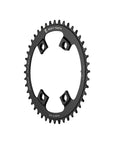 Wolf Tooth Shimano 110 Asymmetric BCD Chainring - 44t 110 Asymmetric BCD 4-Bolt Drop-Stop For Shimano Cranks BLK