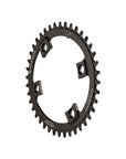 Wolf Tooth Elliptical Shimano 110 Asymmetric BCD Chainring - 42t 110 Asymmetric BCD 4-Bolt Drop-Stop For Shimano Cranks BLK