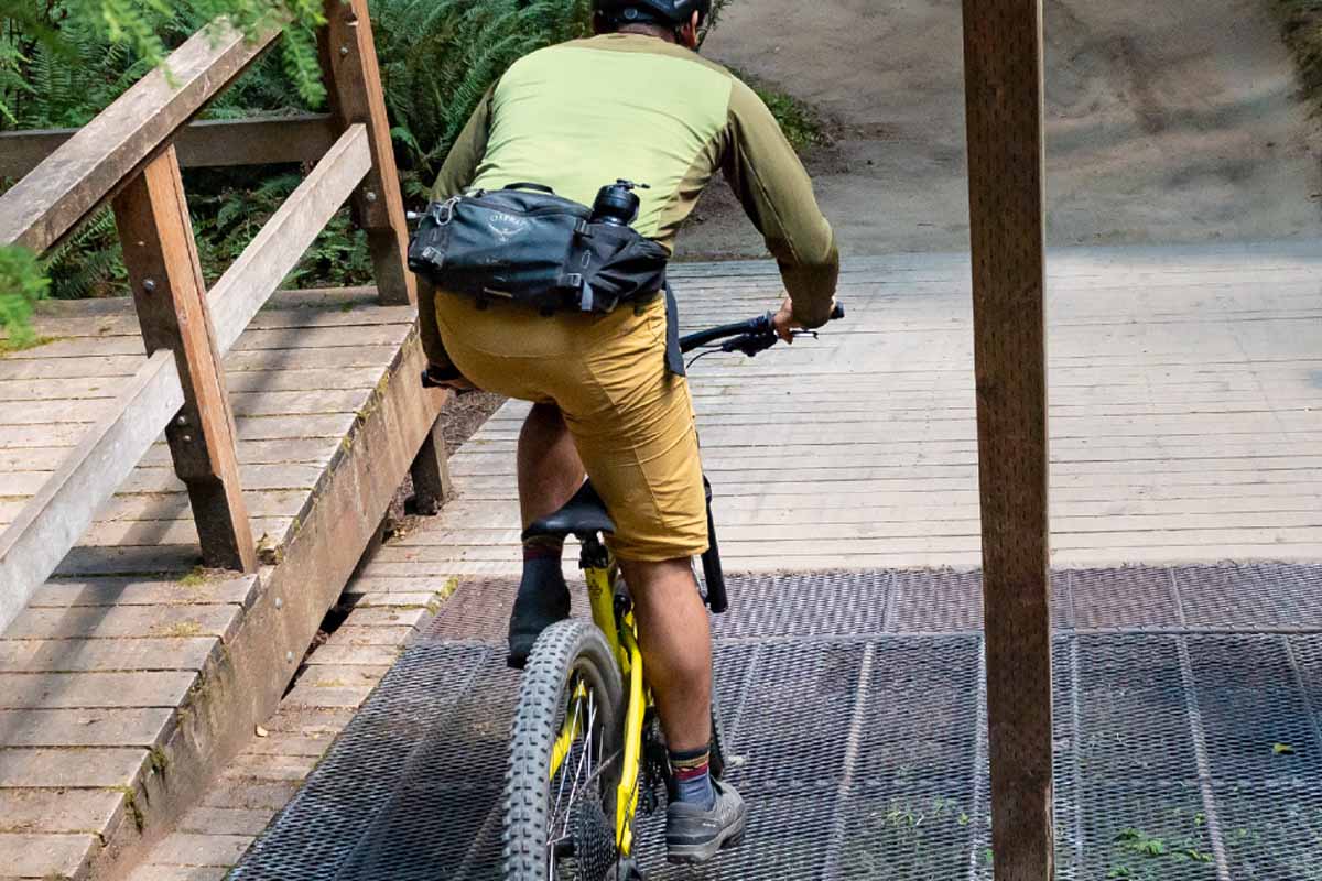 Man Riding on a Diamondback Bike