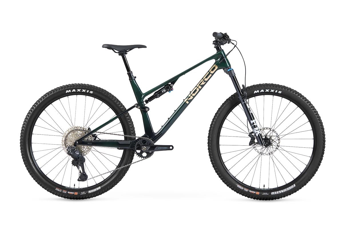 2026 Norco Revolver C2 130 Shore Green Raw Carbon