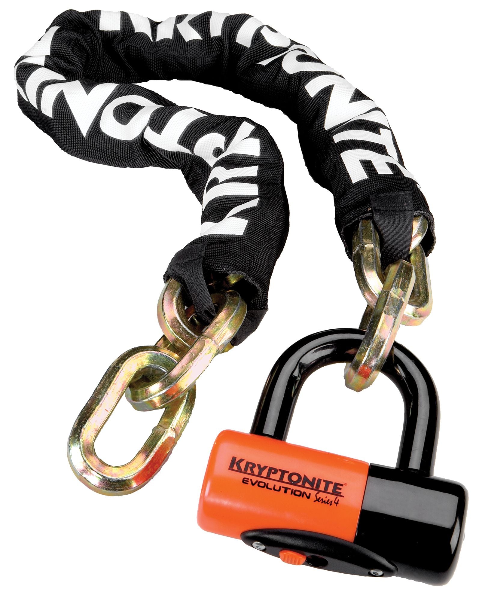 Kryptonite New York Chain with Evolution Series Disc Lock - Thumbnail 4