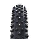 Neumático Schwalbe Ice Spiker Pro - 27,5 x 2,6 sin cámara, plegable, negro, rendimiento RaceGuard, doble defensa, 344 tacos de aluminio