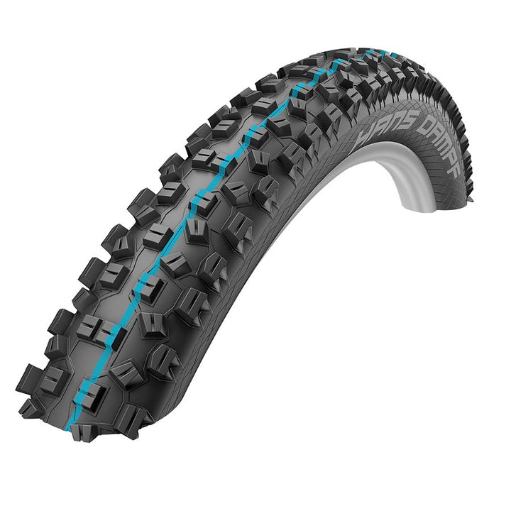 Schwalbe Cubierta Hans Dampf II Addix Mountain 275x2.80 Plegable Tubeless Ready Addix Speedgrip SnakeSkin Apex 67TPI Negro