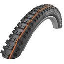 Neumático delantero Schwalbe Eddy Current - 29 x 2,6 Tubeless Plegable BLK Evolution Super Trail Addix Soft