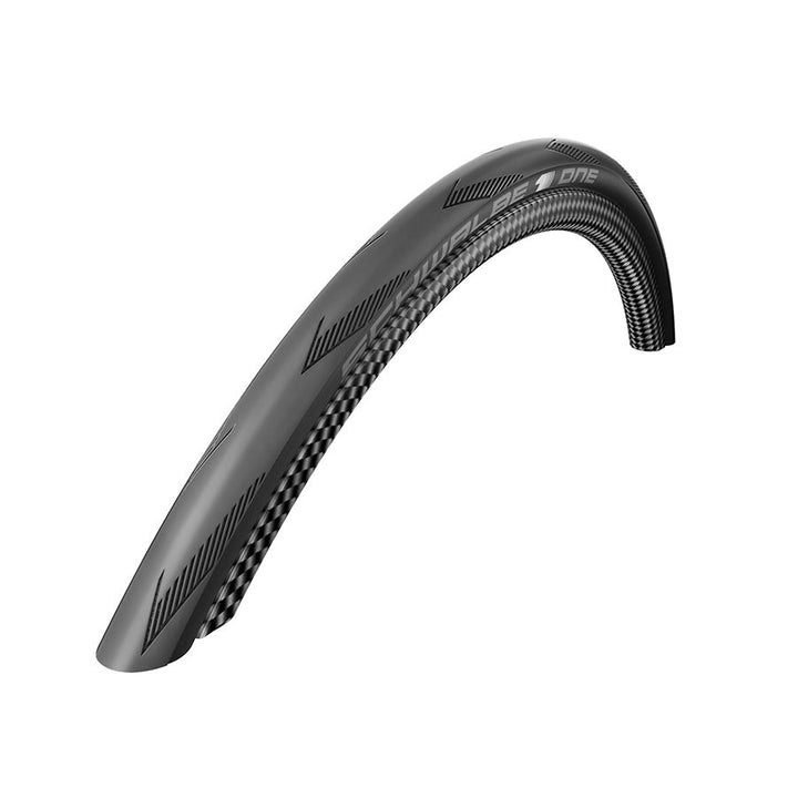 Neumático Schwalbe One - 20 x 1,1 Clincher plegable BLK Performance Line RaceGuard Addix