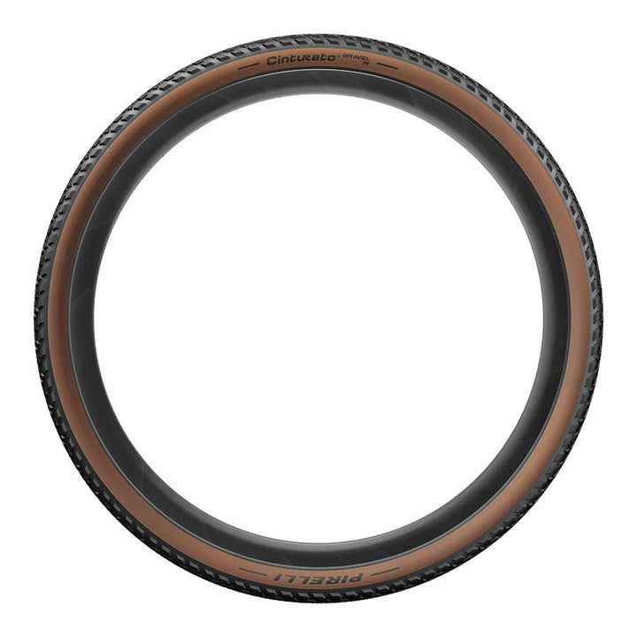 Neumático Pirelli Cinturato Gravel M - 700 x 40 Tubeless Plegable Clásico Color Tan