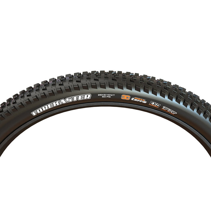 Neumático Maxxis Forekaster - 29 x 2,4 sin cámara, plegable, negro, 3CT EXO+, ancho para senderos