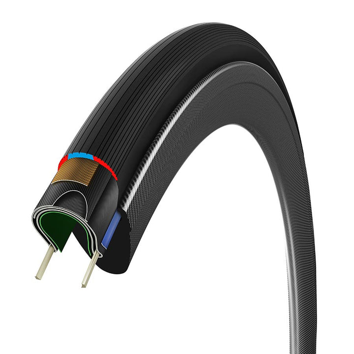 Neumático Vittoria Corsa N.EXT - 700 x 28 Clincher Plegable Negro G2.0