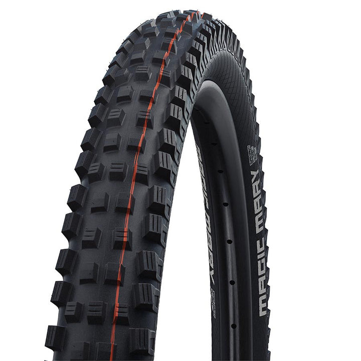 Neumático Schwalbe Magic Mary - 27,5 x 2,50 Tubeless Plegable BLK Evolution Line Gravity Pro Addix Soft Radial