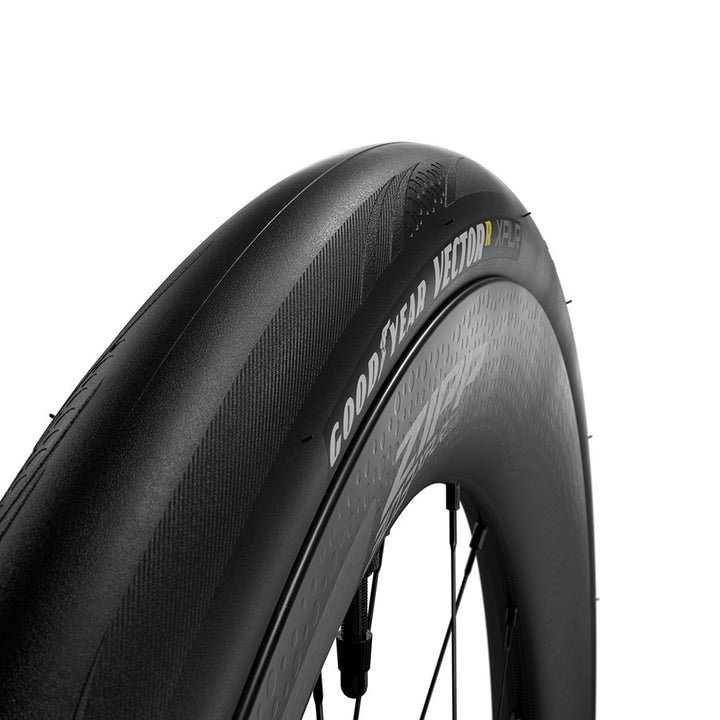 Neumático de grava Zipp Goodyear Vector R XPLR 700x40C plegable, sin cámara, Dynamic:UHP, M:Wall, M:Shield, 120TPI, negro