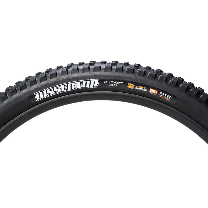 Neumático Maxxis Dissector II 29x2,4" 3CG/EXO+/TR/WT