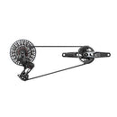 SRAM X0 T-Type Eagle V2 AXS Groupset 175mm Black